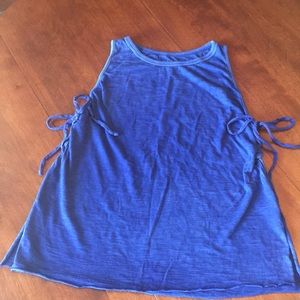 Tyler Jacobs tank with side ties XS